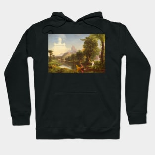 The Voyage of Life: Youth by Thomas Cole Hoodie